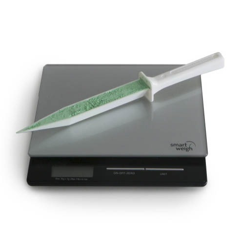  [플라스틱] 멸균 컵모양 V형 파우더 스파츌라 SteriWare Cupped V Powder Spatula