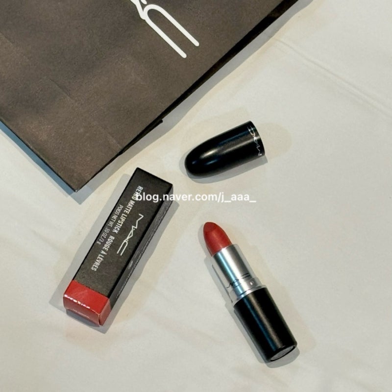 MAC 맥 립스틱 런웨이 히트 후기