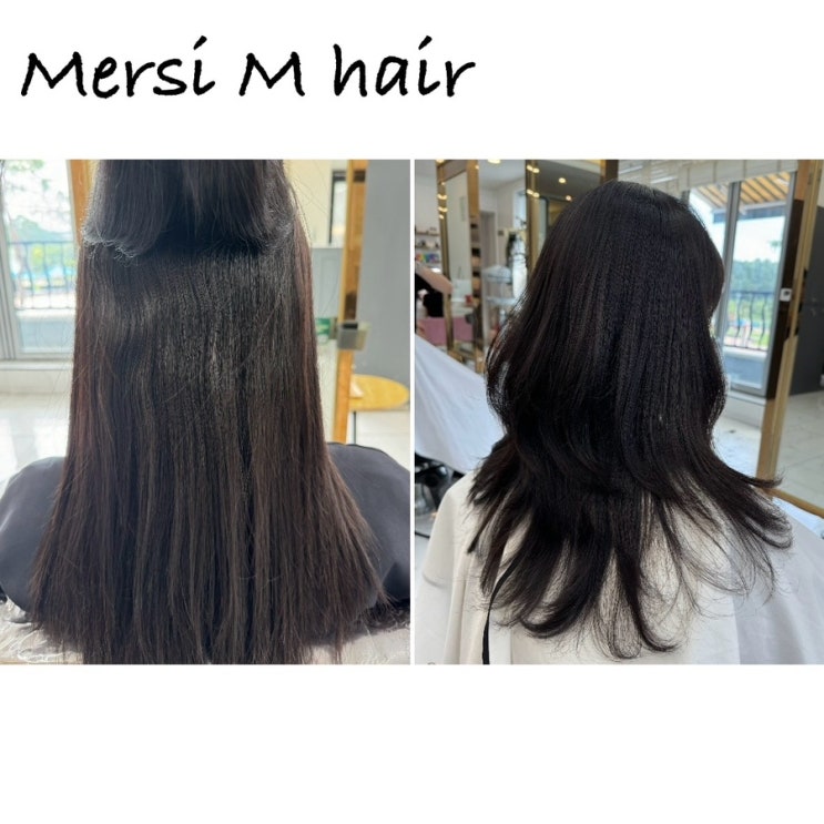  [순천 호수공원 미용실] 순천 메르시엠 헤어 매직세팅펌 C컬펌 by.이명제원장님 추천