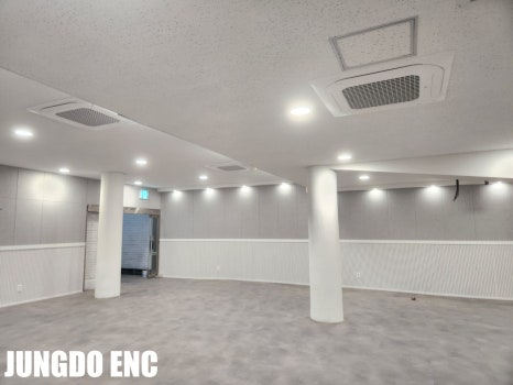  [경기 광명] 300평 규모의 교회 예배당 리모델링 공사 LG시스템에어컨 인버터 천정형에어컨