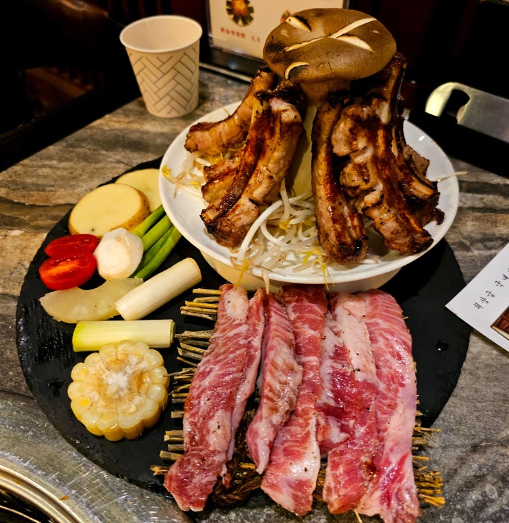  부산 연산동 맛집-쪽갈비와 항정살이 맛있는 고기집 [고담 연산동 본점] 재방문후기 콜키지프리