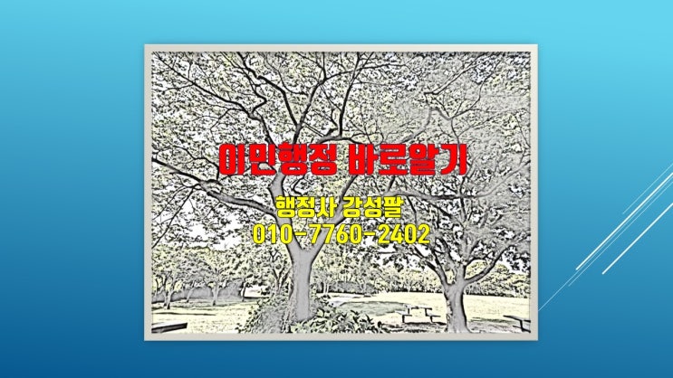  이민행정, 전문가의 도움으로 더욱 안전하고 빠르게!