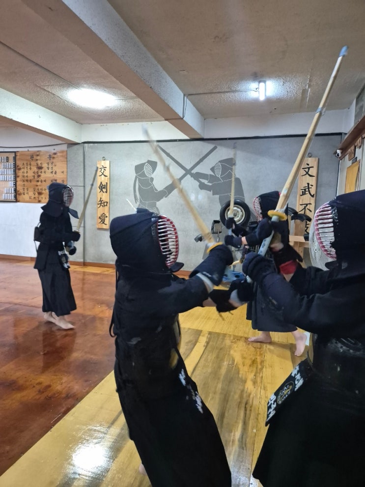  [수련일기] 부산 동래 래미안 근처 운동맛집 대한검도회 해심검도관 학생부 부산시 교육감배 검도시합 대비 훈련