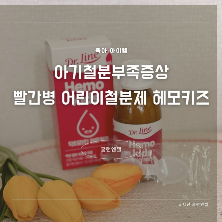  아기철분부족증상 빨간병 어린이철분제 헤모키즈