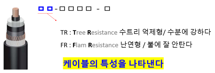  특고압 케이블의 특징(22.9kV)