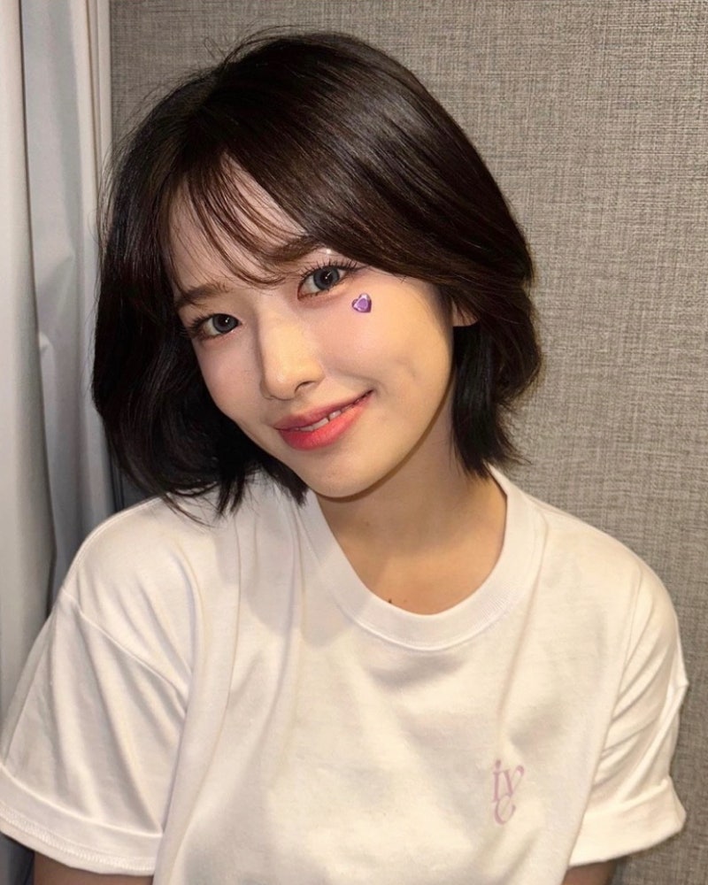 안유진 단발 머리모음집