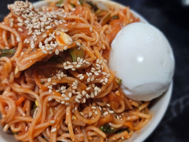  [식사를합시다] 비빔국수만들기 / 비빔국수양념, 삼겹살과 찰떡