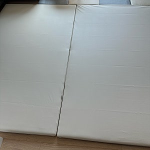 오래된 알집 폴더 놀이매트, 키즈온 매트커버로 교체
