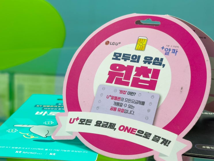  대전선불폰 유심 개통 이마트 24 편의점으로