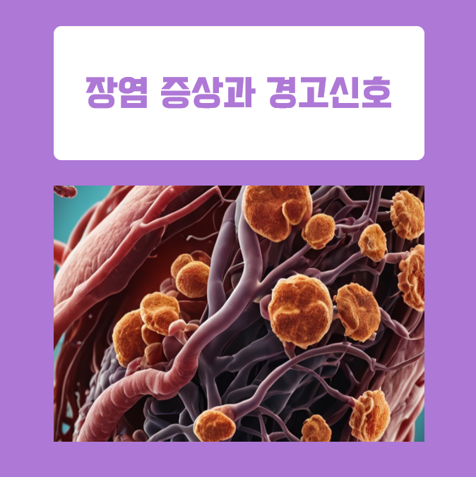  장염증상과 원인 먹어도 되는 음식은?