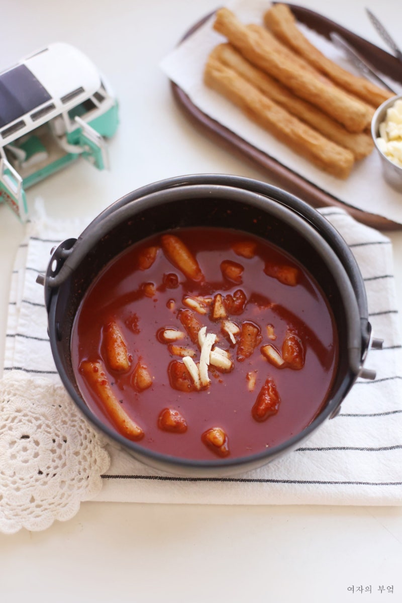 국물 떡볶이 황금레시피 신전떡볶이 소스 레시피 만들기