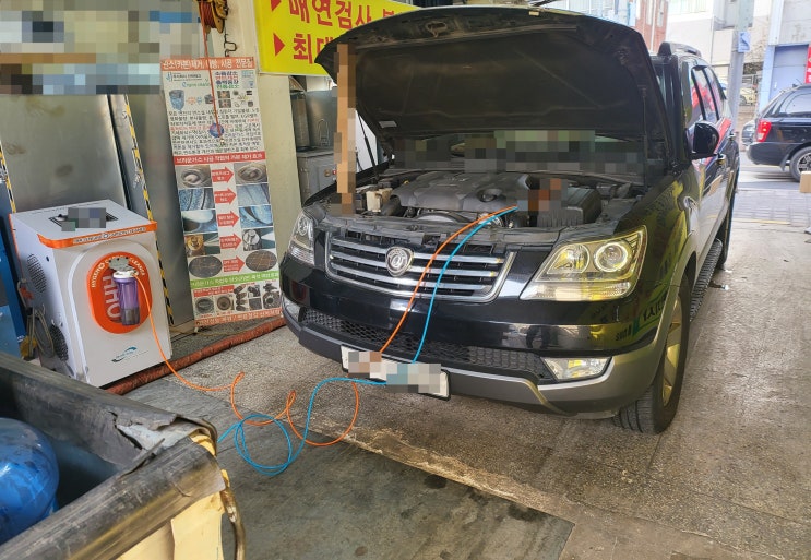  자동차종합검사소 최대가속시 최대출력 가속불량 출력저하 - 부품교체 없이 재검사 합격시키기