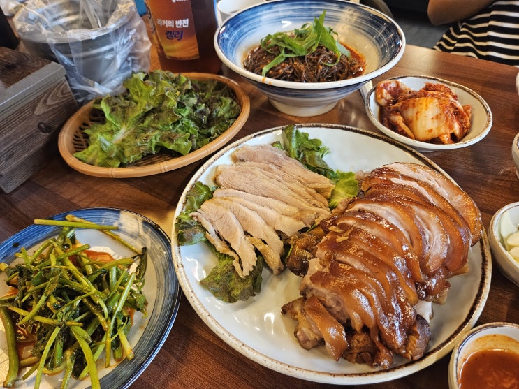  강남구청역 맛집 팔당족발 웨이팅 회식장소