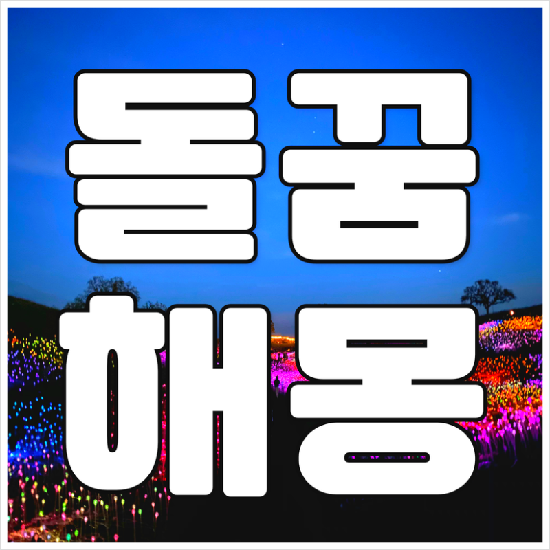돌꿈 해몽 돌던지는꿈 돌줍는꿈 길몽? 흉몽?