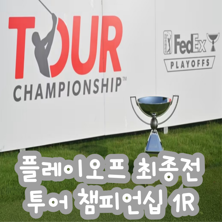 [2024 PGA] 플레이오프 <b>최종전 투어 챔피언십</b> 1라운드 결과