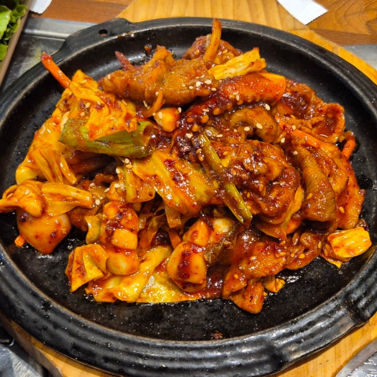  남양주 호평동 맛집 상상이상 오징어제육 반찬이 한식뷔페