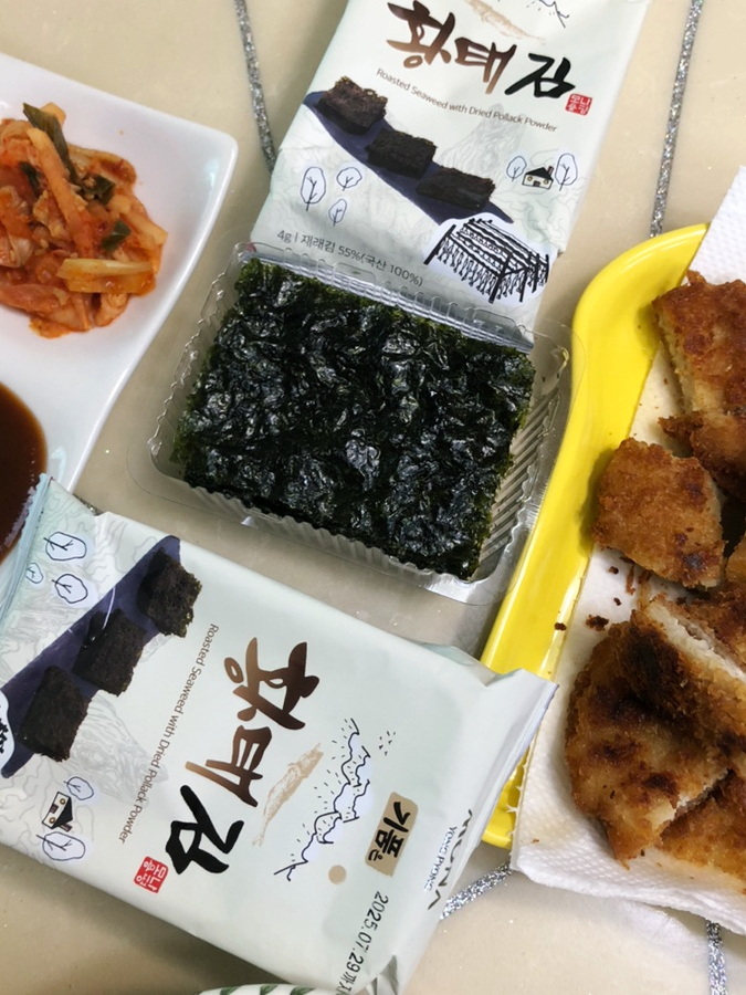  김선물세트 모나용평김 황태김 재래김 밥도둑 킹정