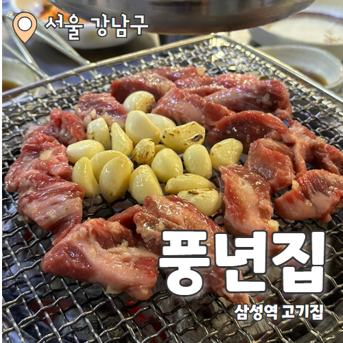  풍년집 : 소갈비살에 된장라면이 맛있는 삼성역맛집 내돈내산 후기