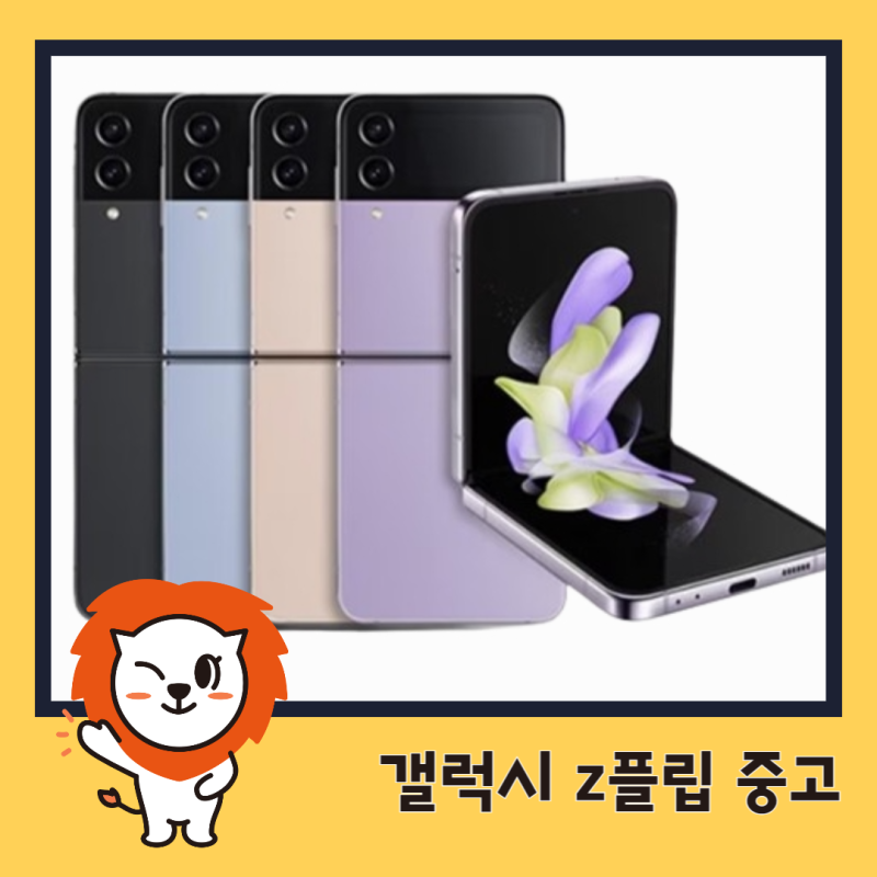 갤럭시 z플립4 중고 가격 - 지금 구매해도 될까