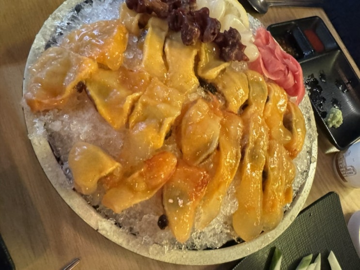  아부지가어부에서 즐기는 신선한 해산물 한 상! 