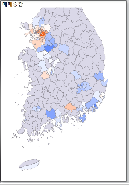  주간 아파트 가격 동향 [KB, 8월 4주차] + 올해 가장 많이 상승한 곳은?