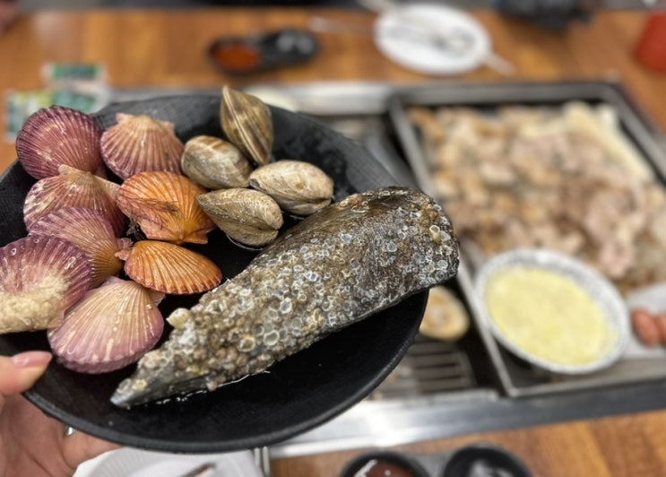  배곧 무한리필 아브뉴프랑 맛집 조개구이를 시간제한 없이!
