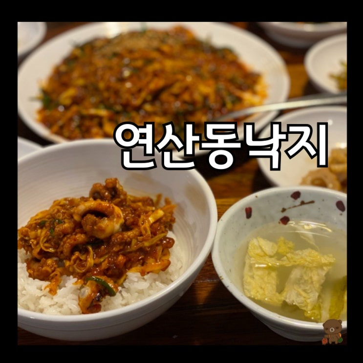  연산동낙지요리 홍진숙낙지세상 낙곱새가 지겹다면 서울식 낙지덮밥