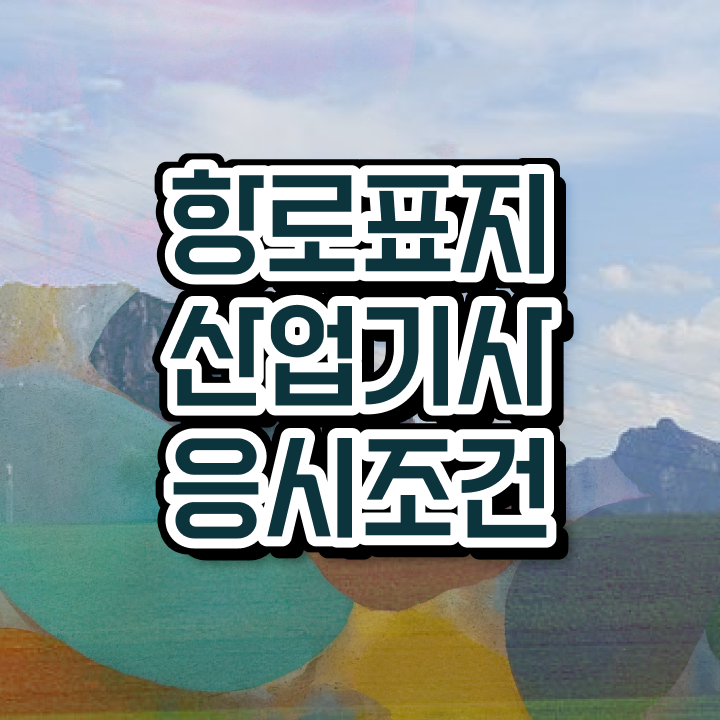  항로표지산업기사 필기시험일정 항로표지산업기사 응시자격 온라인 수업으로 편하게 준비한 노하우