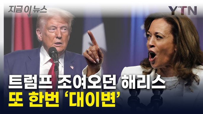 "민주당 대선후보로선 처음"...'파죽지세' 해리스, 트럼프 역전 "민주당 대선후보로선 처음"...'파죽지세' 해리스, 트럼프 역전