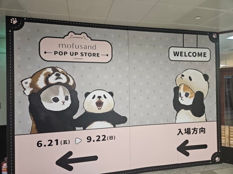  가오슝 여행, 가오슝 역 구경 할 만한 곳 모프샌드 팝업스토어 mofusand popupstore