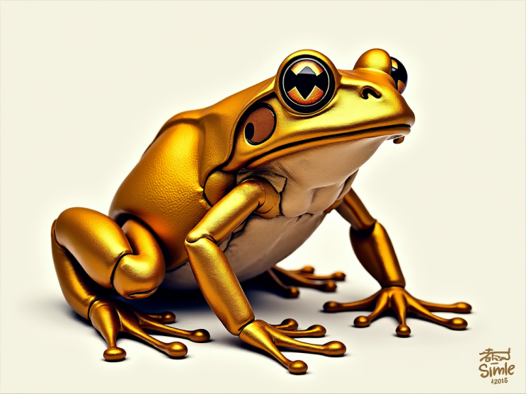  황금빛 보석, 금개구리(Pelophylax chosenicus)