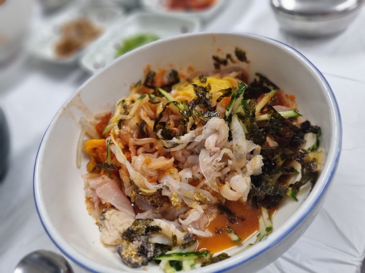  [포항맛집] 현지인이 추천하는 포항 영일대물회 맛집 신대구횟집.