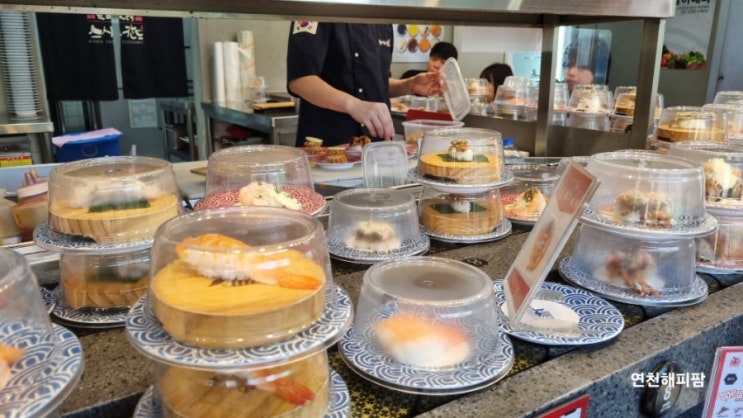  동두천맛집 지행역 스시노칸도 회전초밥 1접시 2,200원