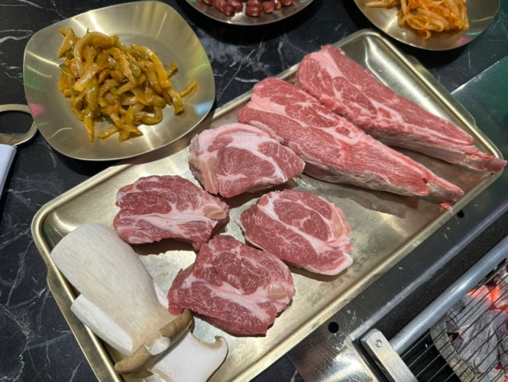  남영역 맛집 양갈비 양꼬치 숙대입구고기집 양고기전문점 텐파양