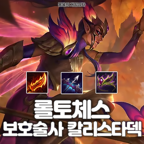  롤토체스 시즌 12 보호술사 칼리스타덱