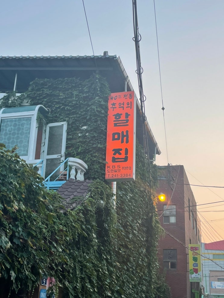  마산 로컬 맛집 산호동 “할매집”