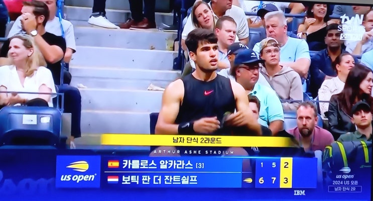 2024us<b>오픈</b>테니스대회 알카라스 2<b>회전</b>, <b>조코비치</b>  3<b>회전 탈락</b>... 