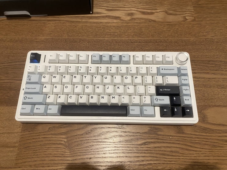  독거미 키보드 F75 쓰다가 당근하고 F87pro 사용기