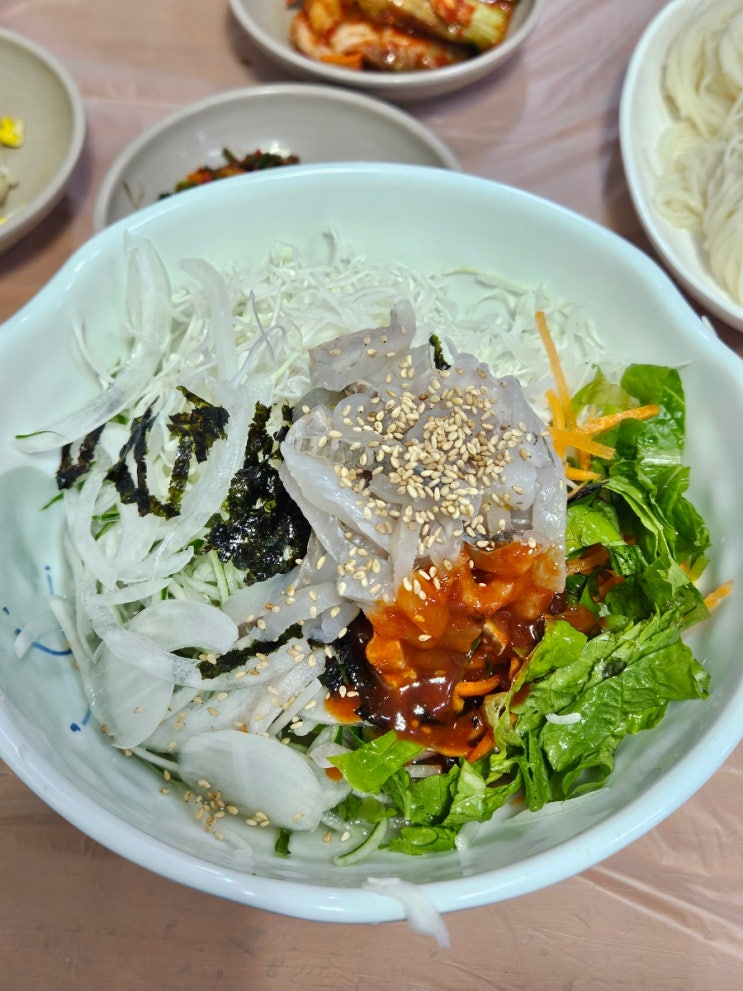  광양 맛 장끄방횟집 물회가 중독적인 현지인맛집