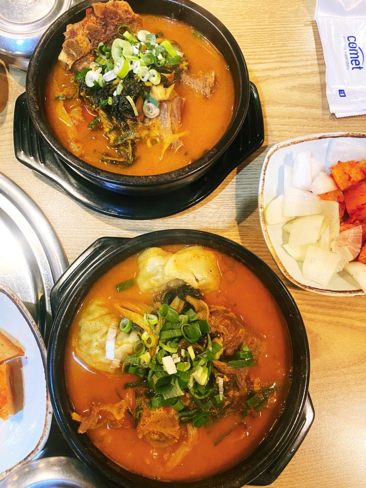  [송도 트리플스트리트 맛집] 뼈해장국 후기 <고래감자탕>
