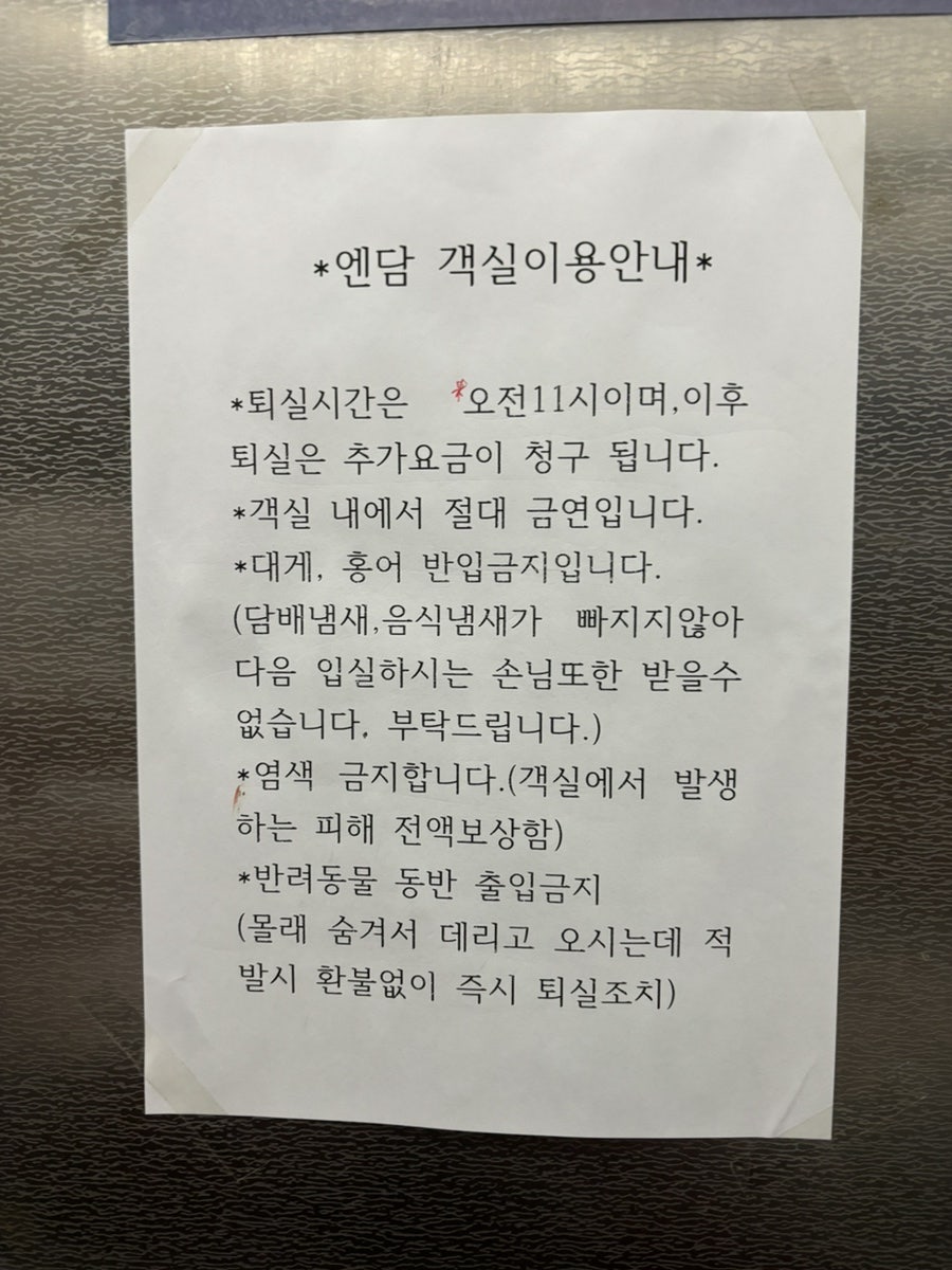 정동진 엔담모텔 사진 6