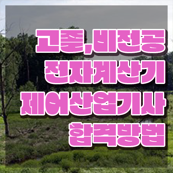  전자계산기제어산업기사 취득자격 온라인 수업으로 쉽고 빠르게 성공한 과정