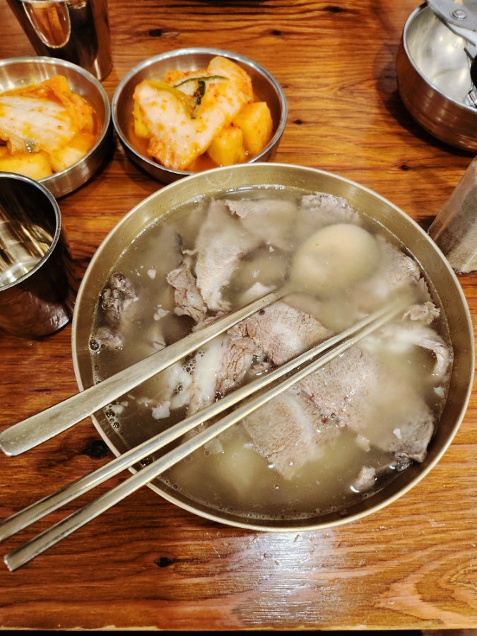  삼성 코엑스 맛집 하동관 한식 곰탕 아기랑 방문 삼성역 코엑스 주차