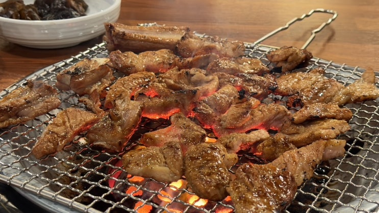  [경산, #맛집] 레트로 감성 남녀노소 즐기는 양념통갈비 맛집 “구동원연탄갈비”