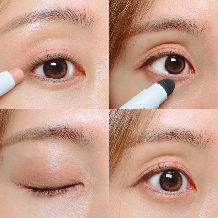  가루날림없는 카라디움 섀도우스틱 애교살펄스틱 밀착 발색