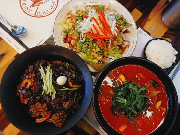 발산역 중식당 발산 회식장소 홍차이