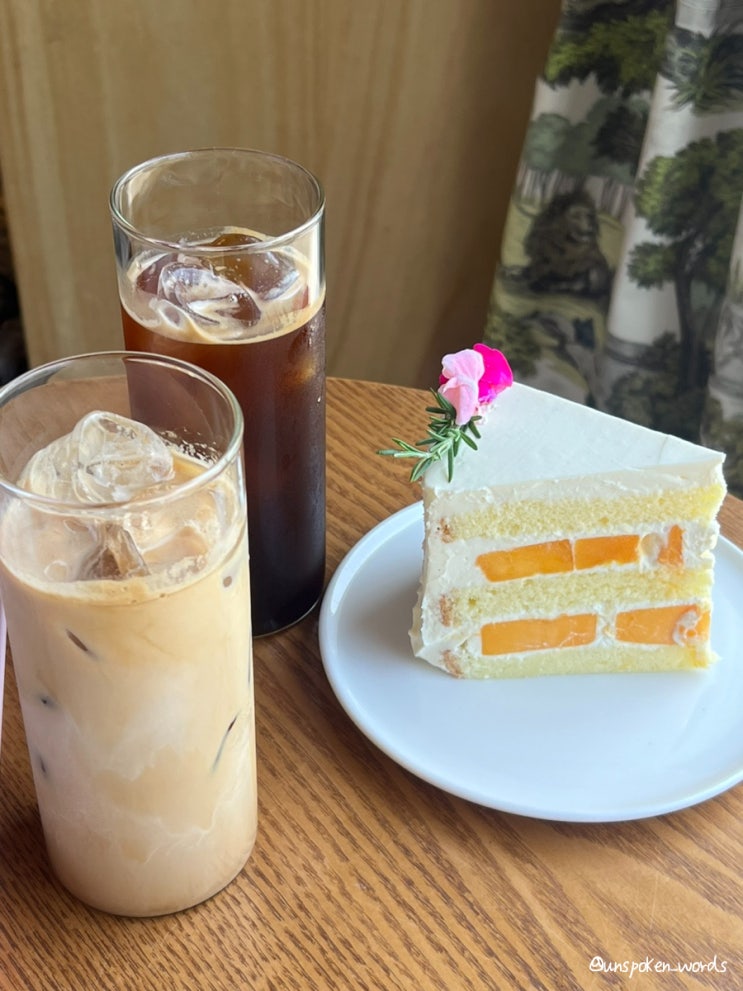  망고 케이크 맛집 제주도 애월카페 쉬리니케이크