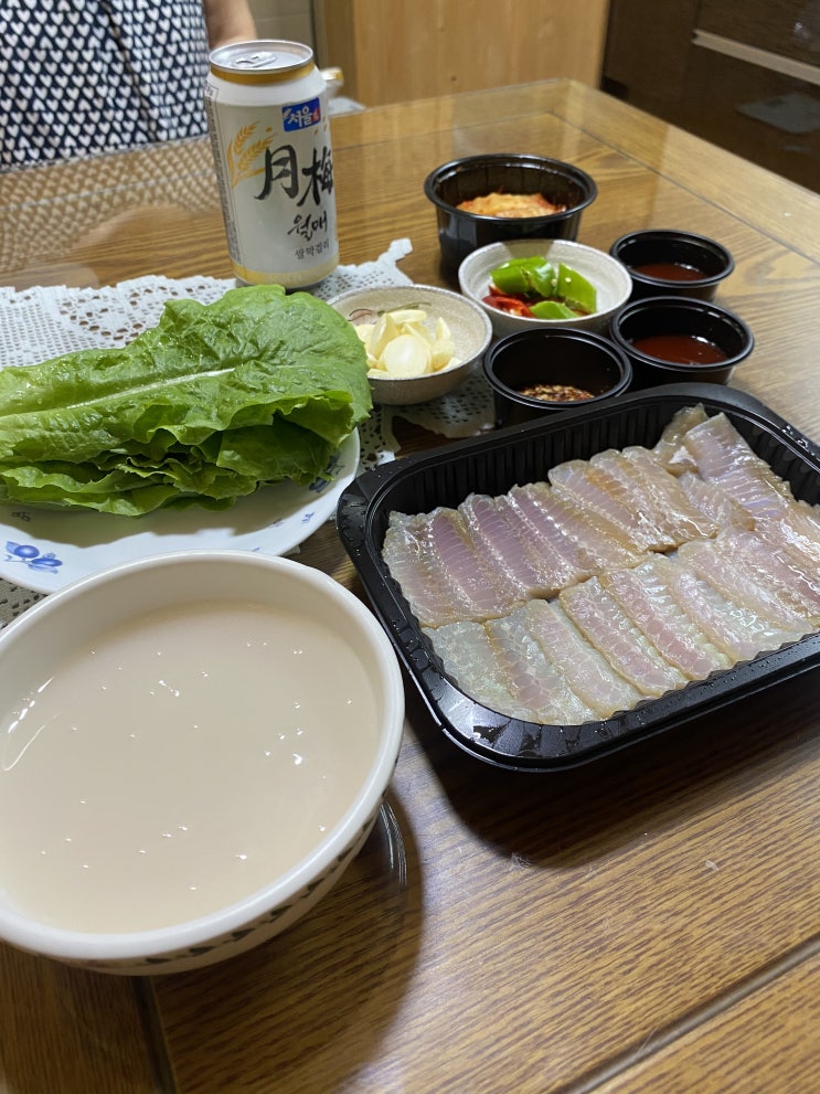  맛좋은흑산홍어 혼술용 흑산홍어 쌀막걸리에 마셔봅시다 혼술메뉴추천