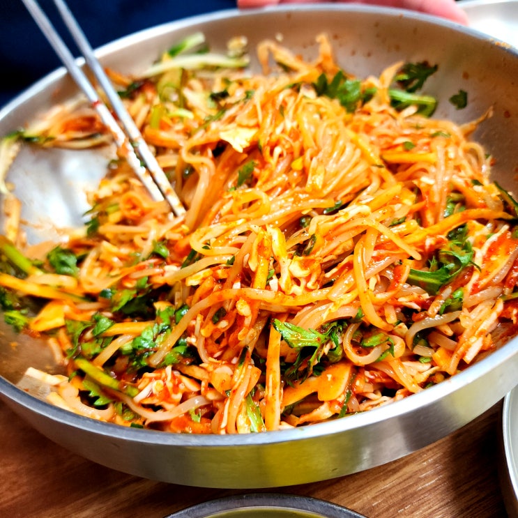 황리단길 현지인 노포 맛집 박용자경주명동쫄면 본점 주차팁