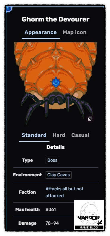 코어키퍼(Core Keeper) 보스 몬스터 & 드랍 아이템 정리 공략 : 네이버 블로그